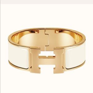 Hermès clic clac bracelet